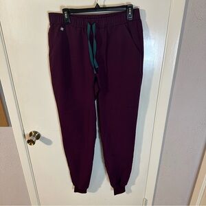 Figs deep purple Tansen joggers